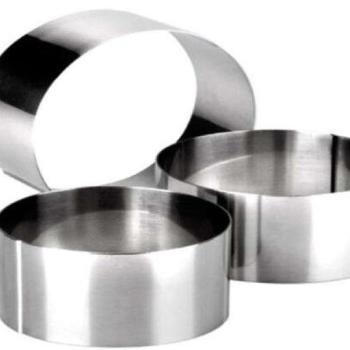 3 darabos készlet Ibili-Clasica tésztagyűrűk, rozsdamentes acélbó... kép