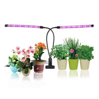 40 LED-es kétkarú növénynevelő lámpa (BBM) kép