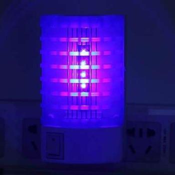 4x LED UV-A típusú fény rovarcsapda, szúnyogirtó-konnektoros kép