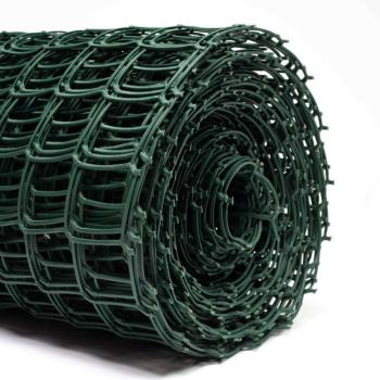 50*50mm műanyag kerti rács zöld 100cm*25m kép