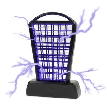 Asztali UV rovarcsapda - akkumulátoros és USB-s, fekete kép