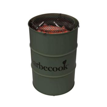 Barbecook BC-CHA-1022 Edson faszenes grillhordó, zöld, 47,5cm átmérő kép