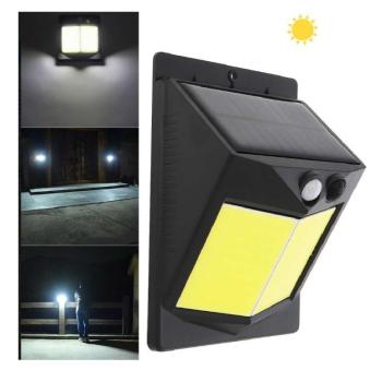 BB02 mozgásérzékelős, napelemes lámpa – két síkban világít – 14 x... kép