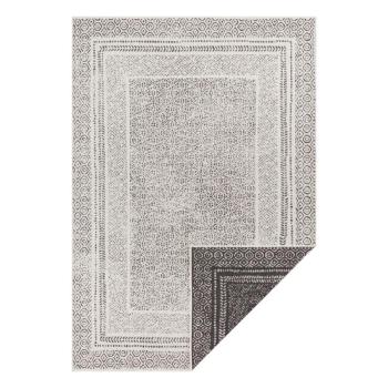 Berlin fekete-fehér kültéri szőnyeg, 200x290 cm - Ragami kép