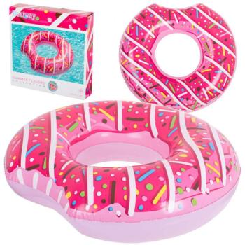 BESTWAY 36118 Donut 107cm rózsaszín úszógumi kerék kép