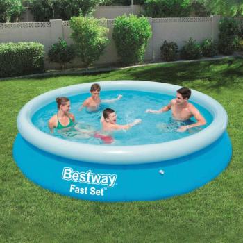 Bestway Fast Set 57273 kerek felfújható fürd?medence 366 x 76 cm kép