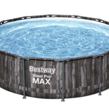 Bestway Steel Pro Max 427x107 cm-es fémvázas medence kép