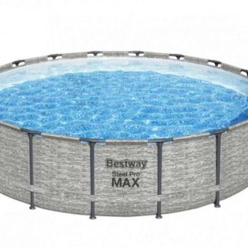 Bestway Steel Pro Max 549x122cm fémvázas medence kép