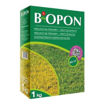 Biopon gyep sárgulás elleni növénytáp 1 kg kép