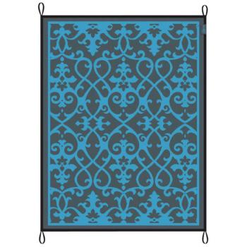 Bo-Camp Chill mat Lounge kék kültéri szőnyeg 2,7 x 3,5 m kép