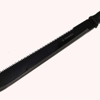 Bozótvágó kés, machete, fekete, 60 cm, Truper Mach-18 kép