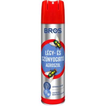 Bros Légy- és szúnyogirtó aeroszol 400ml 12 db/karton kép