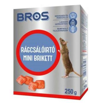 Bros Rágcsálóirtó paraffinos blokk 250g 29ppm kép