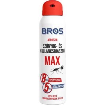 BROS Szúnyog- és kullancsriasztó aerosol Max 90ml 12 db/karton kép