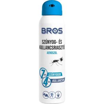 Bros Szúnyog- és kullancsriasztó aeroszol 90 ml 12 db/karton kép