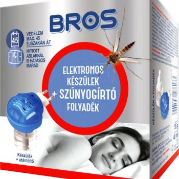 Bros Szúnyogirtó elektromos készülék + folyadék 40ml kép