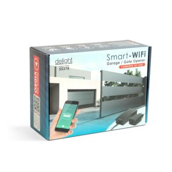 Delight Smart Wi-Fi-s garázsnyitó szett - USB-s - nyitásérzékelővel kép