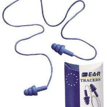 E.A.R. Tracers fémjelzős, zsinóros füldugó, lamellás, kék (SNR 32... kép