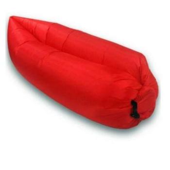 EasyBag levegővel tölthető relaxágy piros színben(Lazybag) kép