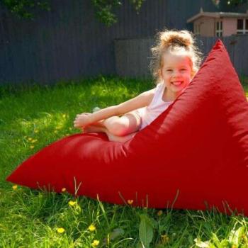 EasyBag pumpa nélküli levegővel tölthető matrac piros színben kép