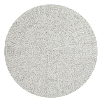 Fehér-bézs kerek kültéri szőnyeg ø 150 cm - NORTHRUGS kép