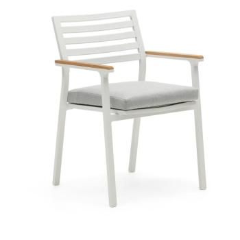 Fehér fém kerti szék Bona – Kave Home kép