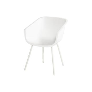 Fehér műanyag kerti szék szett 2 db-os Amalia Alu Rondo – Hartman kép