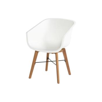 Fehér műanyag kerti szék szett 2 db-os Amalia – Hartman kép