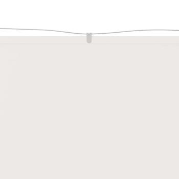 Fehér oxford-szövet függőleges napellenző 140x420 cm kép