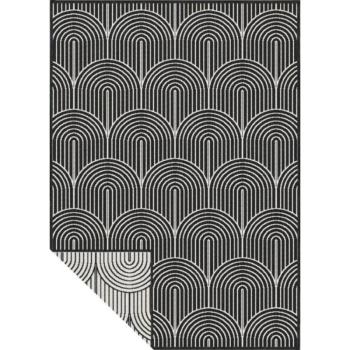 Fekete-fehér kültéri szőnyeg 120x170 cm Pangli Black – Hanse Home kép