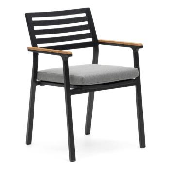 Fekete fém kerti szék Bona – Kave Home kép
