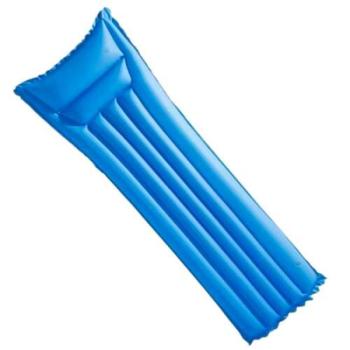 Felfújható gumimatrac, nyugágy, napozó matrac, strandmatrac - kék kép