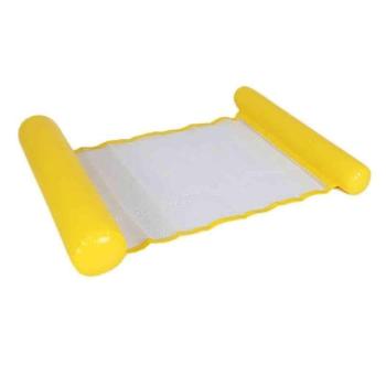 Felfújható hálós matrac pumpával - Sárga kép