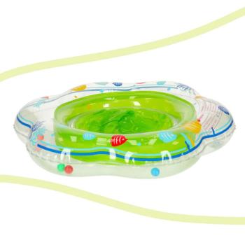 Felfújható úszógumi üléssel gyerekeknek zöld kép