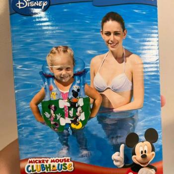 Felfújható vizimellény Mickey és Minnie mintával -UNISEX kép