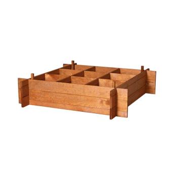 Fenyő magaságyás geotextítliával Seed Planter vörösesbarna 100x22... kép