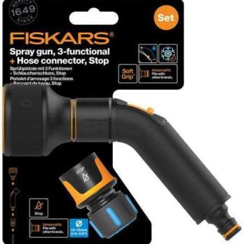 FISKARS Locsolópisztoly, 3 funkciós, FISKARS &quot;Comfort&quot;+... kép