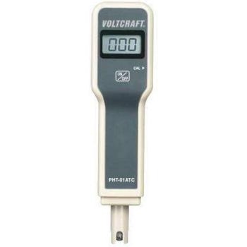 Folyadék pH mérő, egypontos kalibrálású 0-14 pH, Voltcraft PHT-01 ATC kép