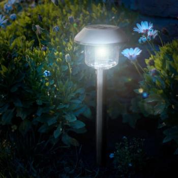 Garden of Eden LED-es szolár lámpa - leszúrható - hidegfehér - 45... kép