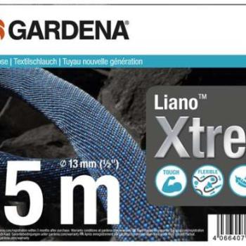 Gardena 18467-20 Liano Xtreme Textil locsolótömlő készlet (13mm)... kép