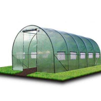 Gardenline könnyű szerkezetes üvegház 800X300X200cm-es zöld színben kép