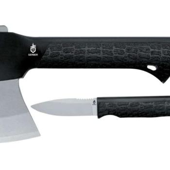 GERBER GATOR COMBO fejsze, a nyélben rözíthető késsel kép