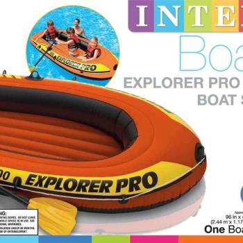 Intex 58358 Explorer csónak szett  244x117x36 cm kép