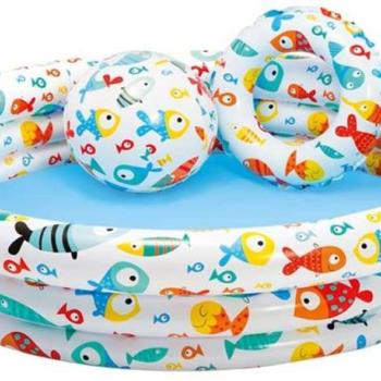 Intex Fishbowl felfújható gyerek medence - többféle kép