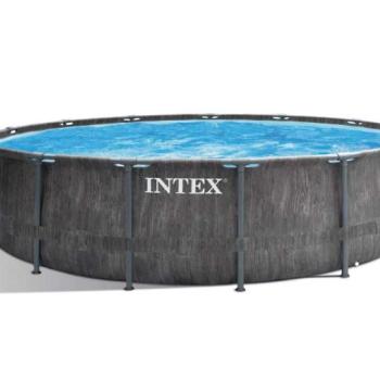 Intex Premium Frame Pool Set Prism fémvázas kerek medence (549 x... kép
