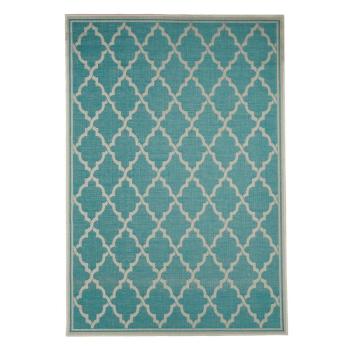 Intreccio Turquoise türkiz szőnyeg, 160 x 230 cm - Floorita kép