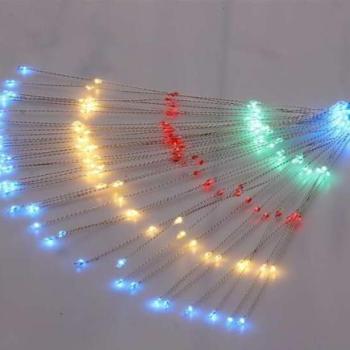 Iris Napelemes LED fix fényű Tűzijáték kép