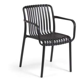 Isabellini fekete kerti szék - Kave Home kép