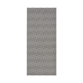 Karo fekete-fehér kültéri szőnyeg, 80 x 150 cm - NORTHRUGS kép