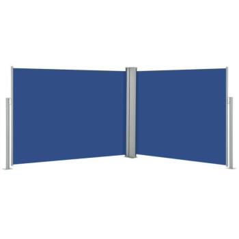 Kék behúzható oldalsó napellenző 140 x 1000 cm kép